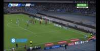 94分43秒！安古伊萨打进04-05赛季以来那不勒斯0-0时最晚进球